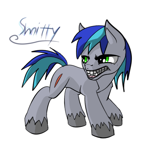 asknopony:  Request #4: Smittypony all negative feedback will be ignored, even though there won’t be much feedback  WOH HOLY BADASS DUDEno negative feedback here manThis is so freaking cool, i love your style so much manIt looks so freaking sweet..