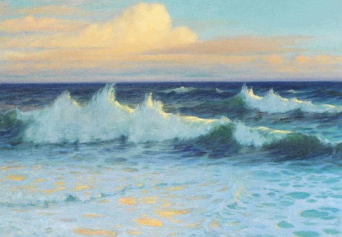 Lionel Walden (1861-1933, United States)Landscapes and seascapes 2Walden was an American landscape p