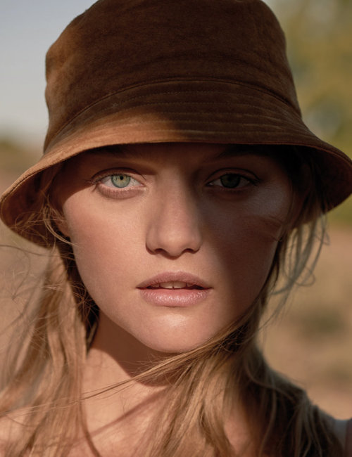 Gemma Ward by Stephen Ward for Russh, August/September 2015 (part I)  