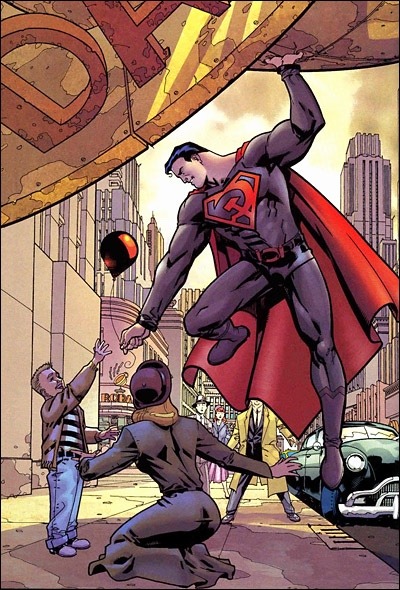 joearlikelikescomics:Superman Red Son by Dave Johnson