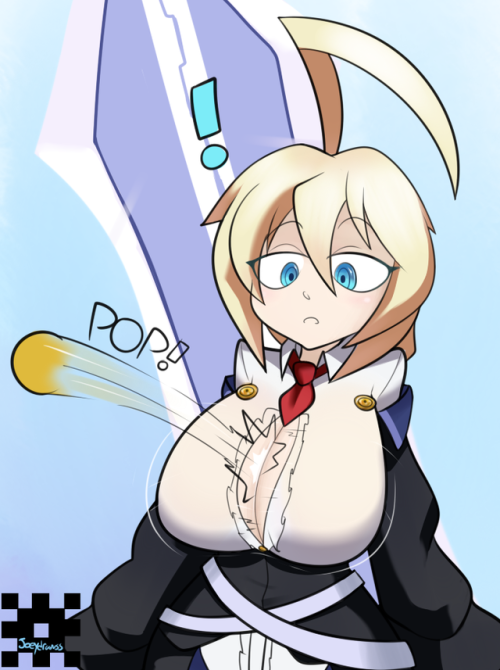 Stream commission of Es from blazblue using a special...