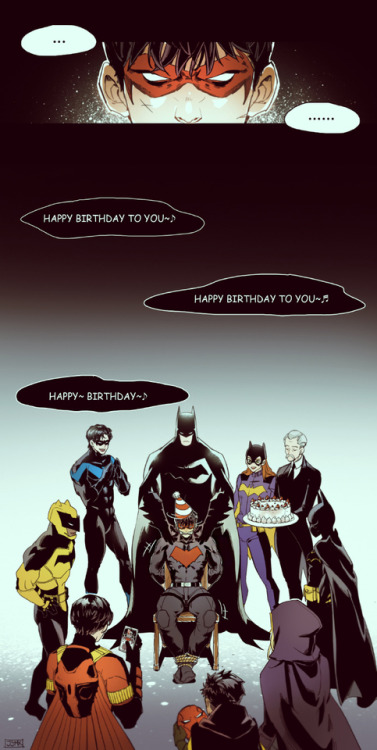 jjmk-jjmk:Dear Jason~♬ Happy birthday to you~♪@jason-todd-and-friends