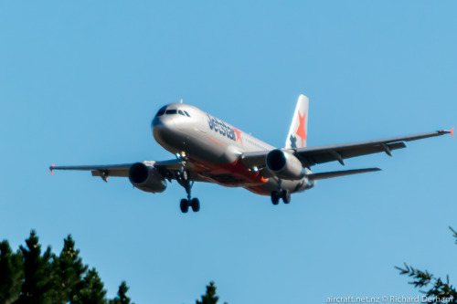 Jetstar A320 landing at ChristchurchType: Airbus A320-232Registration: VH-VFKLocation: Christchurch 