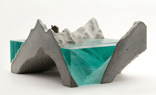 mayahan:Captivating Layered Glass Sculptures By Ben Young