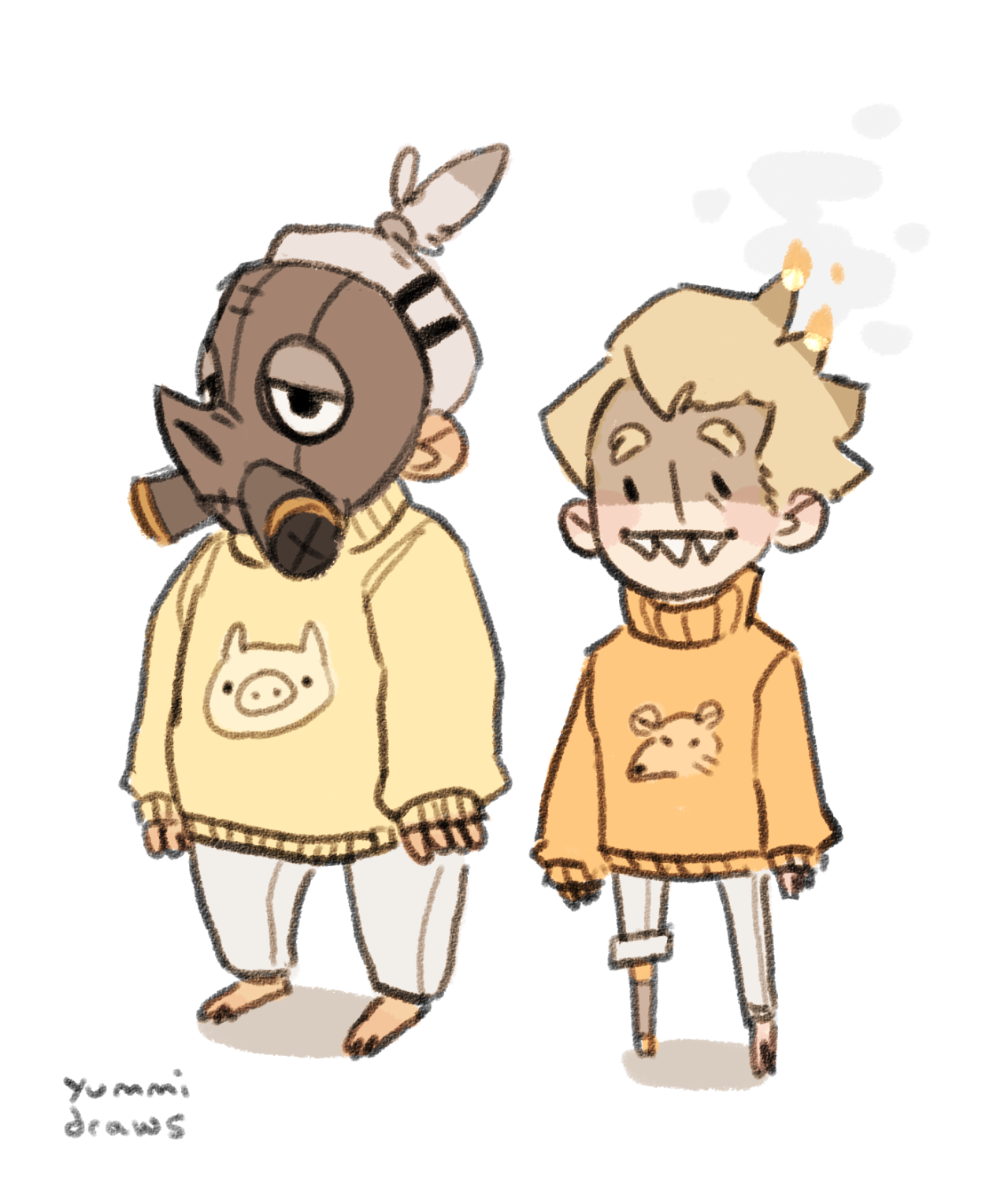 yummidraws:  but tiny de-aged junkers though 