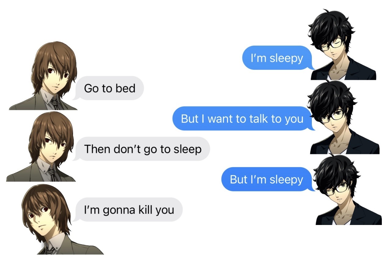 p4 supremacy — Mostly akechi memes