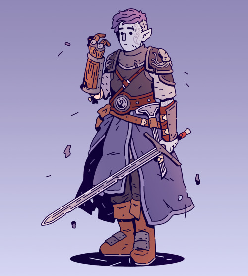 Poasa Enoha the Water Genasi Paladin. Po grew up in Water’s Wake, and was taught the traditions of h
