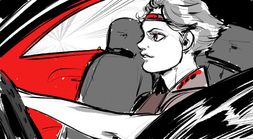Racing AU because I used to have a bright red 2010 Volkswagen beetle which is sorta shaped like Dila
