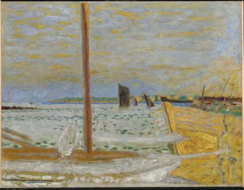 artist-bonnard:  The Yellow Boat, Pierre