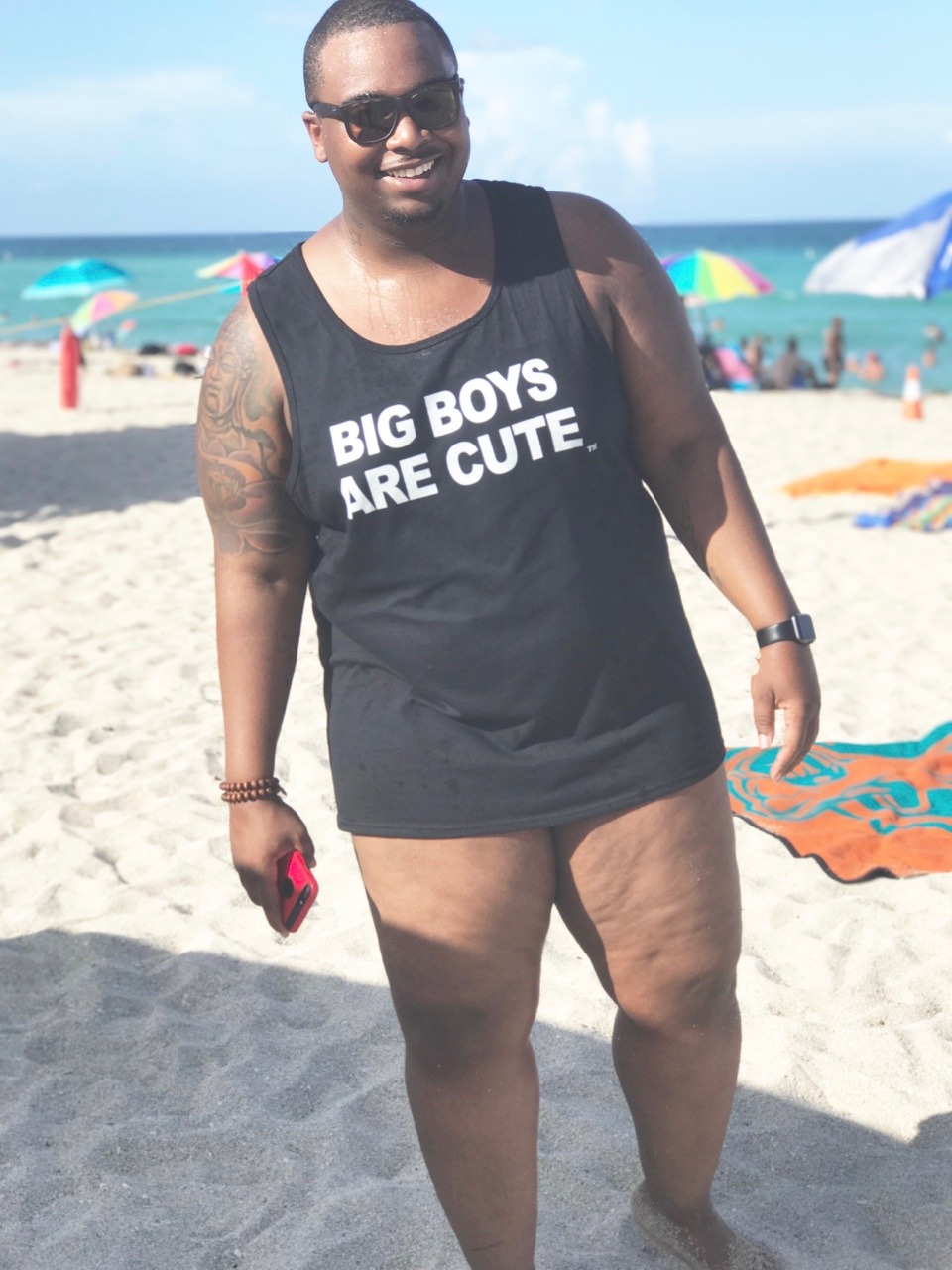 vonnie1017:  “ Big Boys Are Cute ” Tanks &amp; Tee’s available at BODIEDxVONNIE.com
