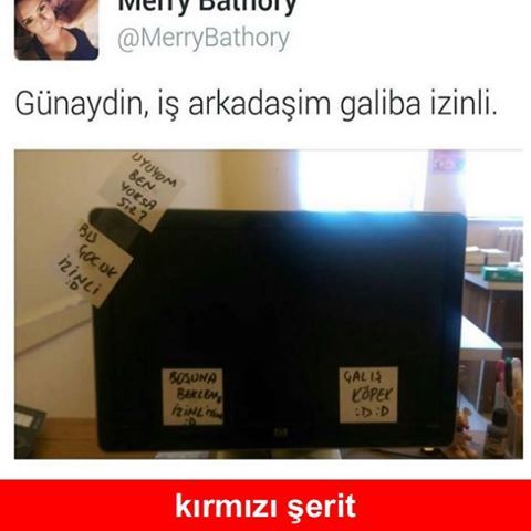 Günaydın,iş arkadaşım...