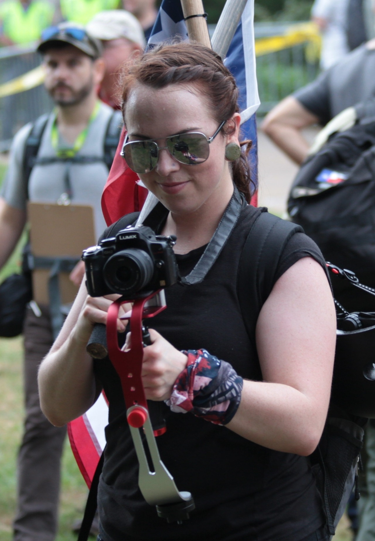 wespennest:  These are people who marched in with the “fraternal order of alt knights,”
