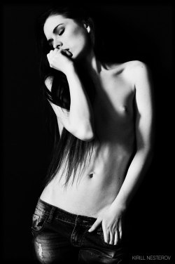 multitalented - and beautiful:Kristina Kazz.best of erotic photography:www.radical-lingerie.com