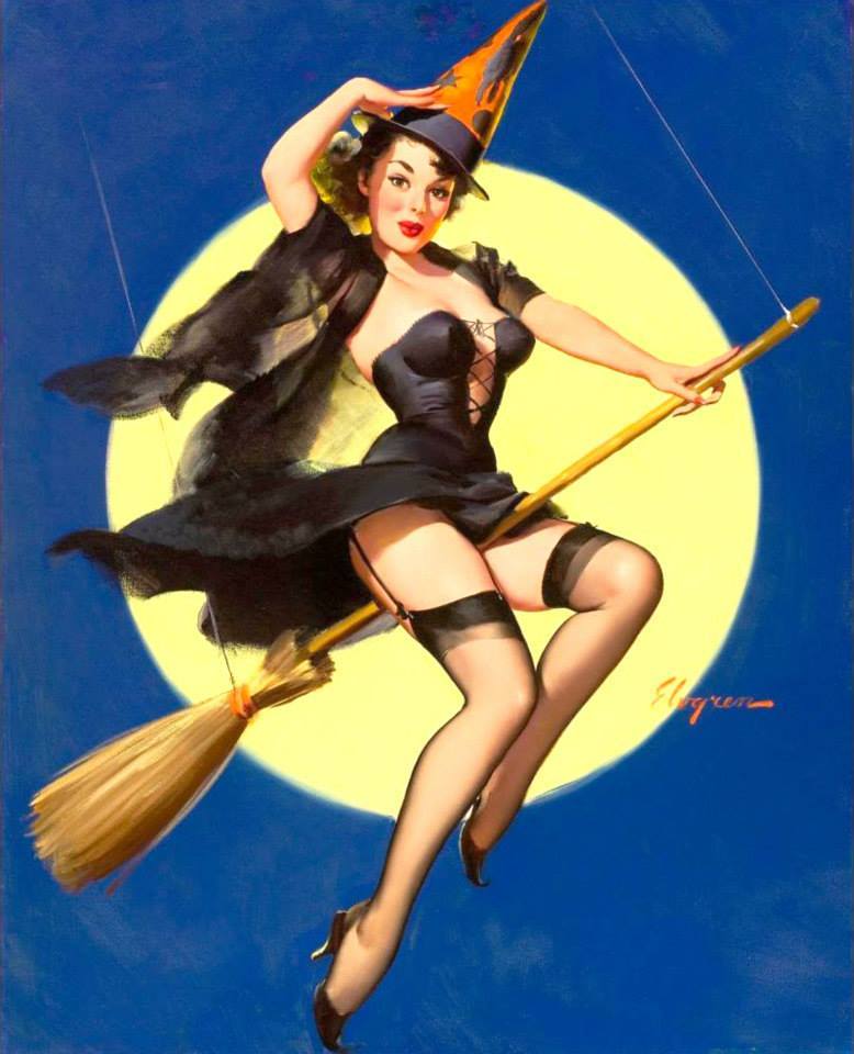 Vintage french pin ups