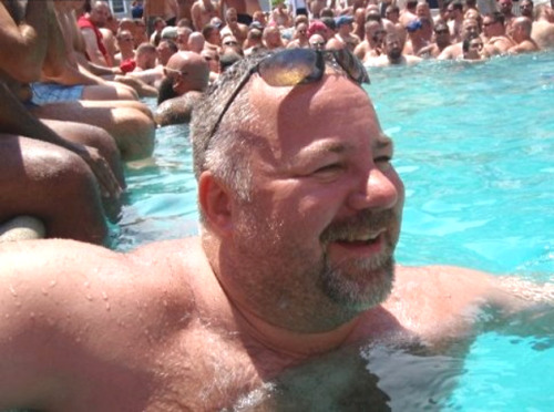 thebigbearcave:  tonybearuk:  membehr:  I love you  Sexy daddy   adorable bear face