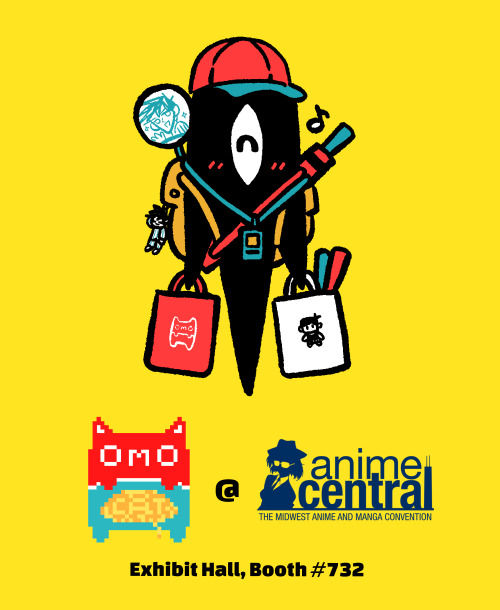 OMOCAT will be at ANIME CENTRAL, may 20-22 (exhibit hall, booth #732) see what we&rsquo;re bring