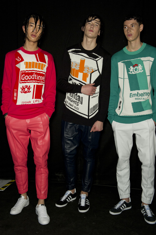 10magazine:  CHRISTOPHER SHANNON: LONDON COLLECTIONS MEN, BACKSTAGE BOYS 