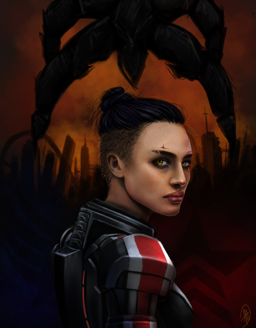 queendread: “If I die, I’ll die knowing that I did everything I could to stop you. And I’ll die free.” Happy N7 Day 