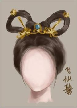 cultureincart:  手绘古代女子发型图册