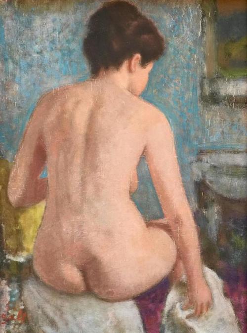 François Gall (French, born in Hungary, 1912 – 1987) Apres le Bain, ca. 1955