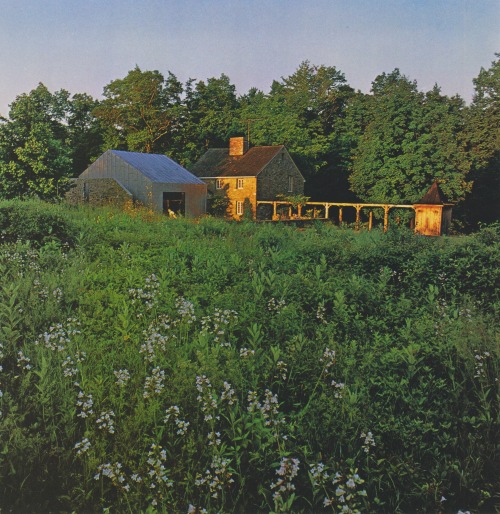 vintagehomecollection:A flower-strewn meadow surrounds the Hudson Valley retreat.The Worlds of Archi