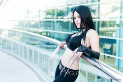 kamikame-cosplay:  X-23 cosplay by the sexy Nadyasonika at