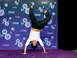 celebritiesofcolor:  Tyler Posey poses backstage