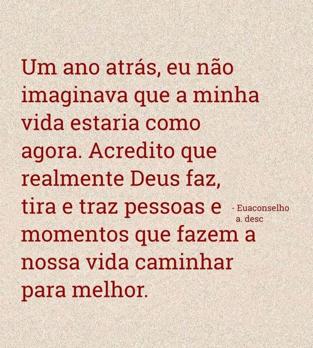 bynina:
“E daqui um ano, você gostaria de estar como?
Tuas atitudes hoje ajudam muito a determinar isso.
Post do @euaconselho. Vale a pena seguir! ♥️
https://www.instagram.com/p/Cnhc9LaLxl_/?igshid=NGJjMDIxMWI=
”