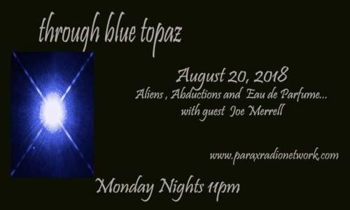 Spent an hour tonight talking to the hosts of “Through Blue Topaz” about Abduction 