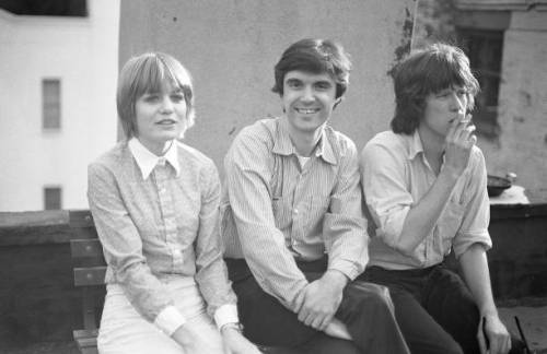 Early Talking Heads on a Manhattan rooftop, 1976. Photos by Linda D. Robbins