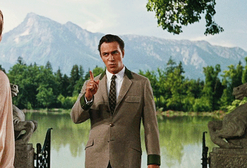 cinemagal:Christopher Plummer as Captain von Trapp THE SOUND OF MUSIC (1965)