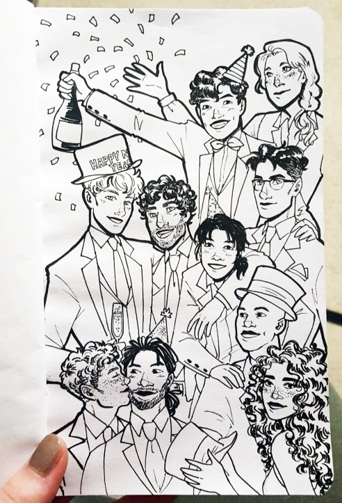 infinite-mirrors:happy new year!! (ﾉ◕ヮ◕)ﾉ*:･ﾟ✧