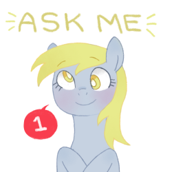 celestias-regret:  ask-derpythepony:  Ask box is open !  promotion! this is a new blog and it looks sooo cute!! &lt;33 you guys should give it a follow and ask some questions  =o!