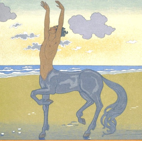 Poèmes en prose - Maurice de Guérin, ill. par George Barbier - 1928 - via e-rara