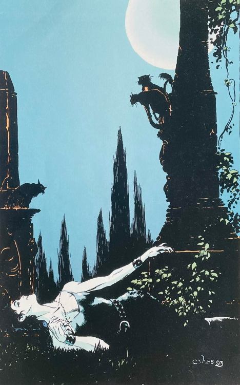 alphacomicsvol2:Death of the Endless by Charles Vess