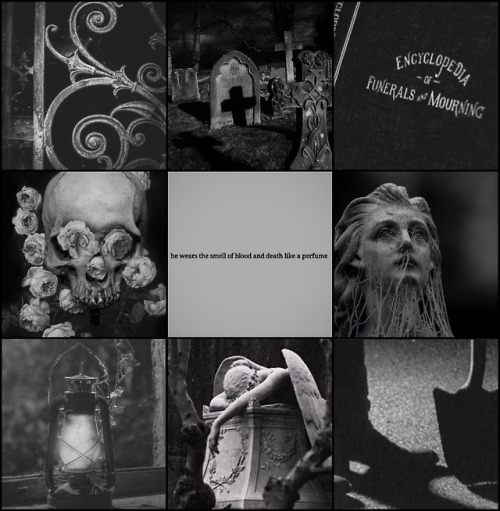 feyland:DustJehanparnasse Week - Day 7 - RebirthCw - cemeteries, disturbing of graves, corpses, gene