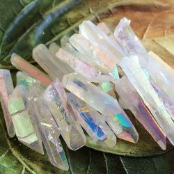 a-lion-in-winter:Opal Aura Quartz 