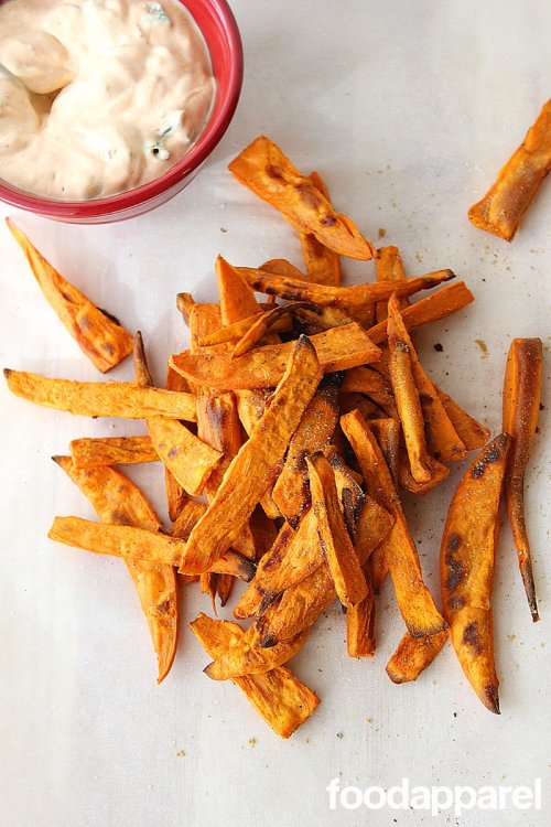 &ldquo;Sweet Potato Fries (or Wedges) with Smoky Chipotle Dip: Classic Style&rdquo; by food 