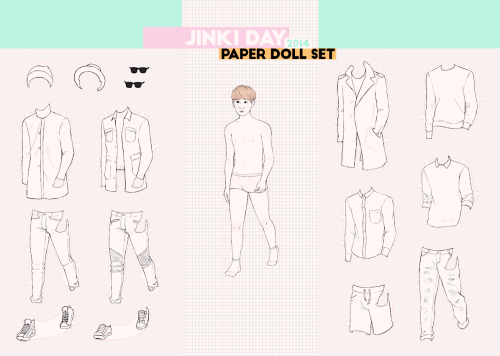 amigonew-deactivated20181028: 「 PAPER DOLL 」▹▹ Onew birthday collab w/ anaisarts &amp; amigonew