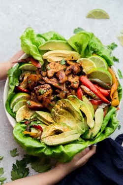 guardians-of-the-food:Sheet Pan Chicken Fajitas