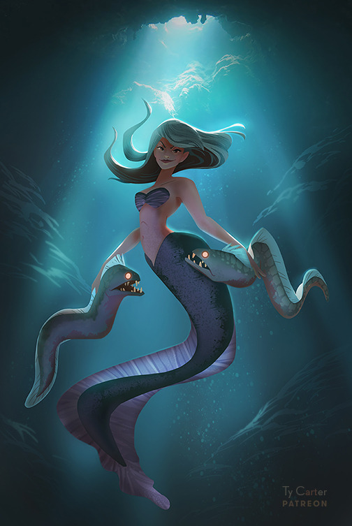tycarterart:  Some of my favorite images brought to you by my patrons on patreon.com/tycarter