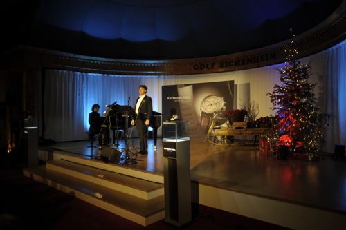 RAYMOND WEIL was a proud sponsor of last night’s gala concert at 5 star hotel Grand Tirolia, Austria featuring Cosimo Panozzo, Marco Vinco and pianist Andrea del Bianco. A donation box was filled after the concert and went to Lichts ins Dunkel - a...