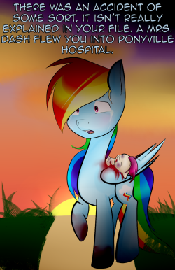 patientscootaloo:  Gore was relevent to the plot, but gore is gore. Trigger warning.   T_T