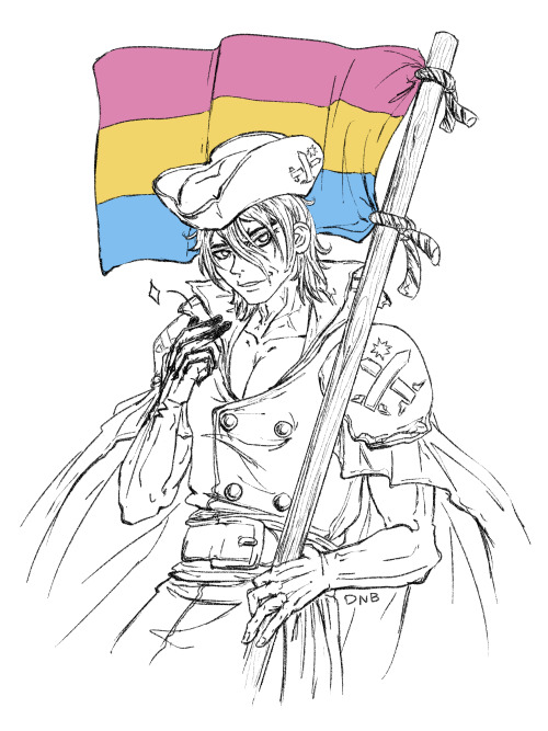 darknebulablader: Bi rights, babeyAlso a Pan flag too because I can