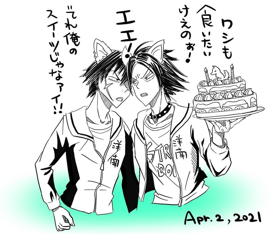 Aco Illustration 荒北さんのお誕生日に描いた落書き Doodle For Yasutomo S Aco Illustration 荒北さんのお誕生日に描いた落書き Doodle For Yasutomo S