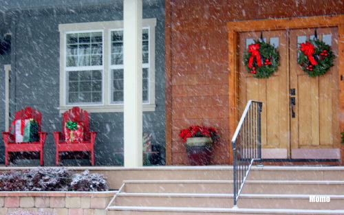 First snow in Independence, OregonINSTAGRAM