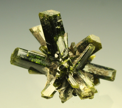 Epidote, Byssolite Greece, Thrace, Xanthi, Kimmeria