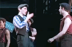 twistedthemusical:project broadway → week three: stage and screen         newsies + favorite charact