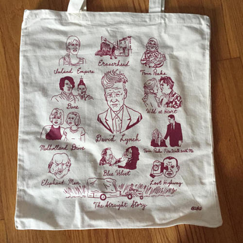 Movie themed totes by Nathan Gelgud