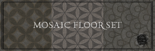 elliemaysims: Mosaic floor setAll texture maps are from www.textures.com and converted by me/ все те